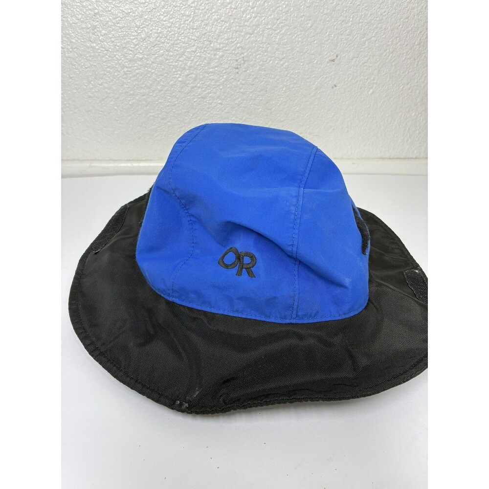Outdoor Research Hat Boonie Mens One Size Blue Wide Brim Sun Hiking Adjustable